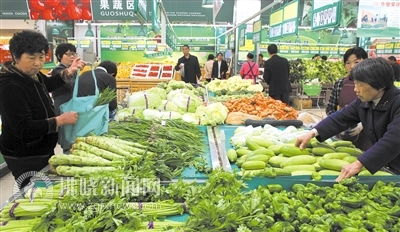 宿州市三月份农产品价格变化大 菜价高点回落